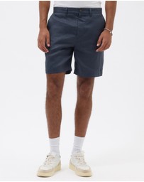 AERE - Tailored Linen Shorts