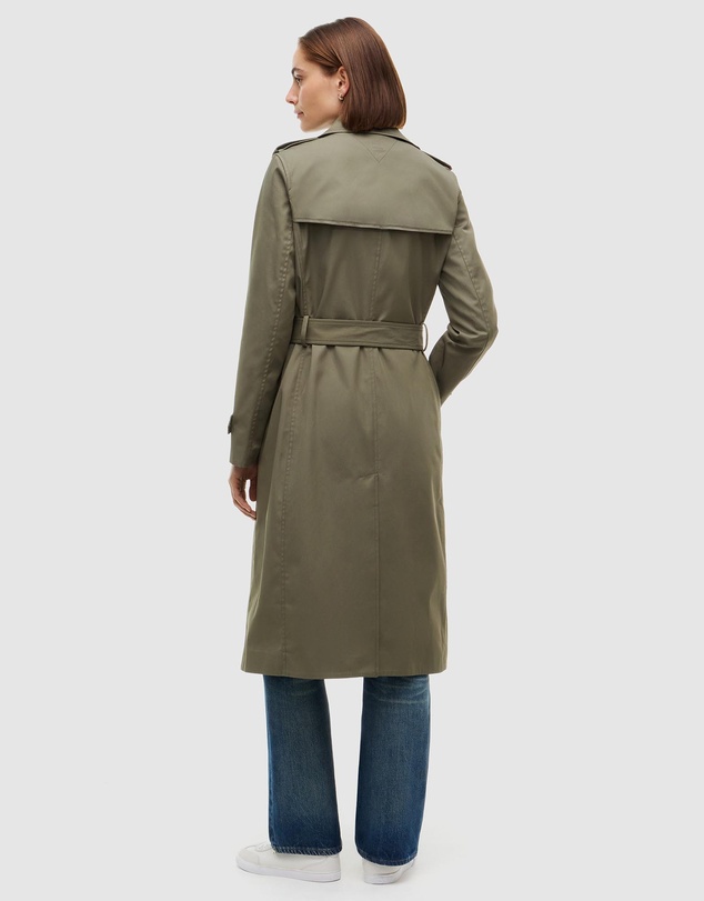 Tommy Hilfiger - Buckle Belt Double Breasted Trench Coat