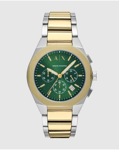 Armani Exchange - Two Tone Chronograph Watch