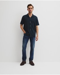 Country Road - Australian Cotton Textured Short Sleeve Shirt