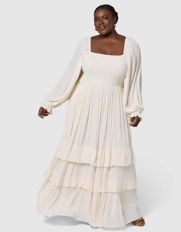 The Poetic Gypsy - Dandelion Drift Maxi Dress