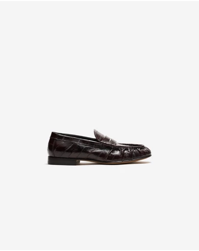Calibre - Handmade Eel Leather Loafer Burgundy