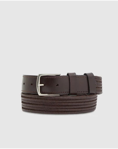 Oxford - Teddy Plaited Leather Belt