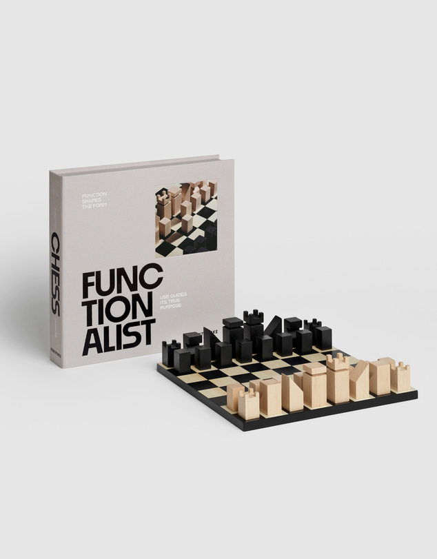 Printworks - Printworks Wood Chess - The Functionalist