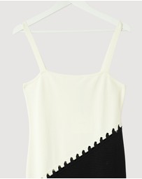 Revibe - Repaired BY JOHNNY. Giulia Loop Knit Dress - AU XL
