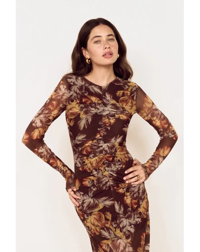 MINKPINK - Tahlia Mesh Midi Dress