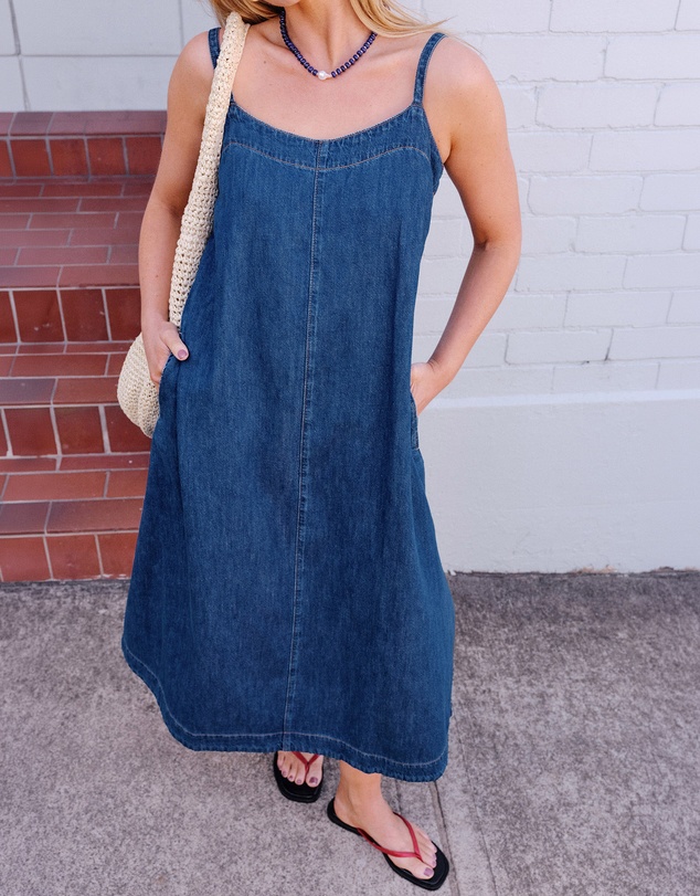 Ceres Life - Remy Strappy Midi Dress