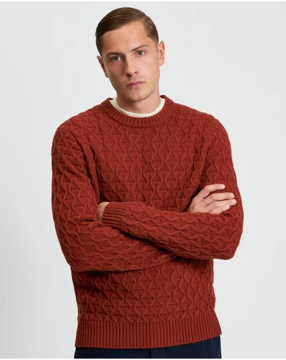 Ben Sherman - Cable Texture Crew