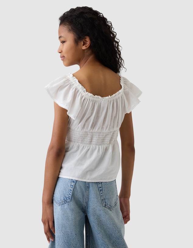 GAP - Flutter Sleeve Top - Teens