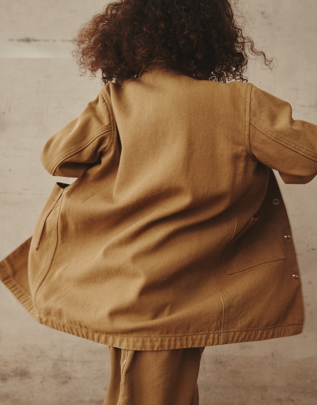 Alfred - Arthur Long Worker Jacket I Khaki