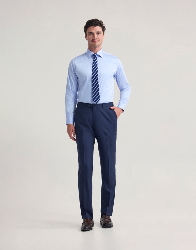 Oxford - Byron Check Wool Suit Pant