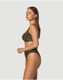 Form and Fold - The Crop Underwire D-G Top