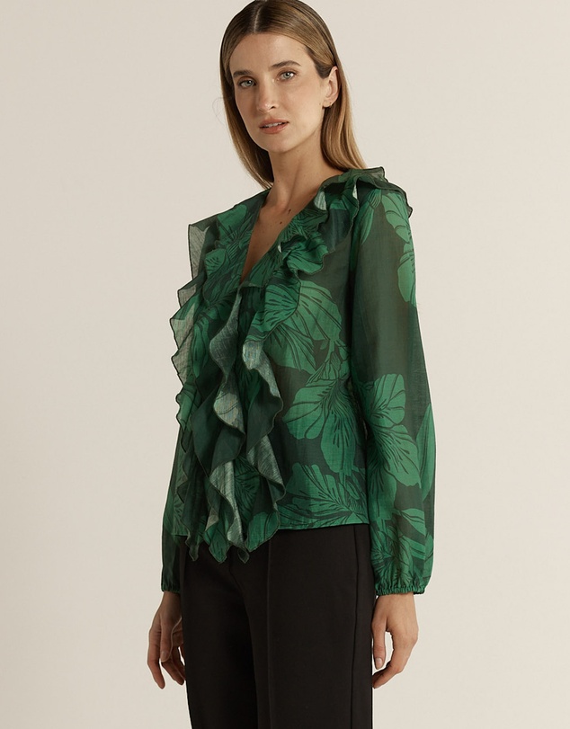 Fate + Becker - Lynn Ruffle Blouse