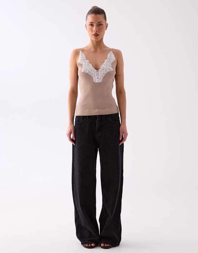 Style Addict - Luna Lace Trim Cami