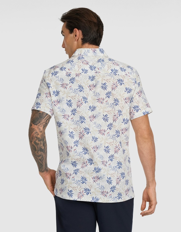 Tarocash - Garret Linen Leaf Shirt