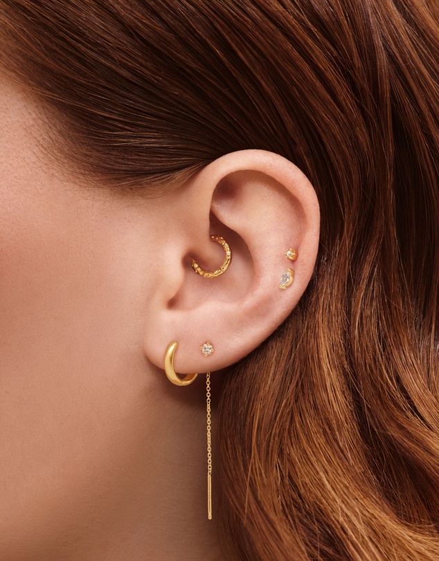 HOUSE OF SLANI - Lea Gold Hoops