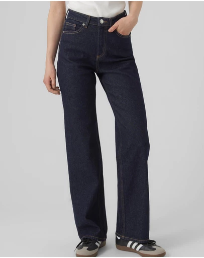 Vero Moda - Tessa High Waisted Wide Jeans