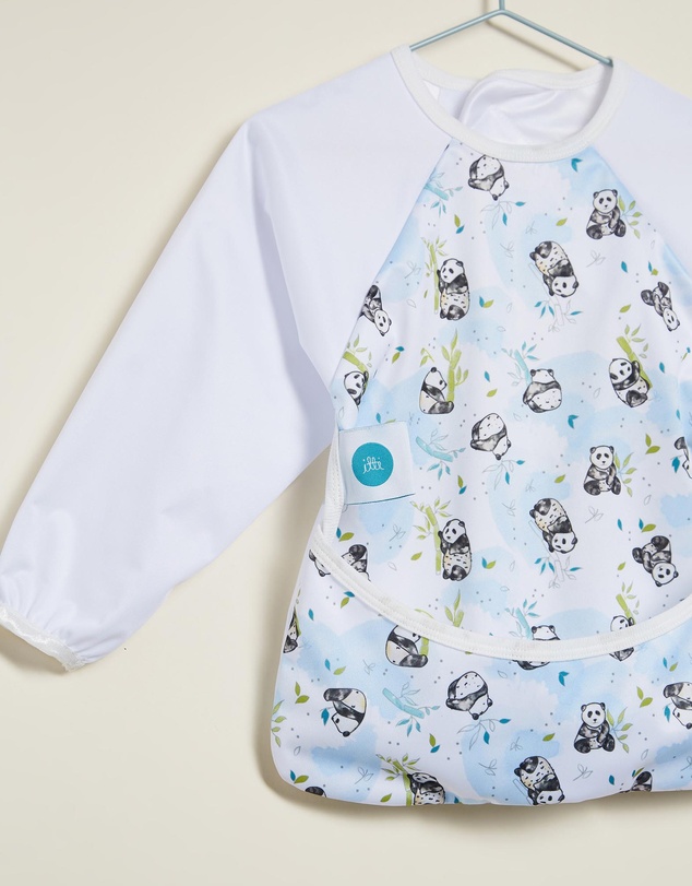 itti bitti - Sleeved Bib Smock - Asia