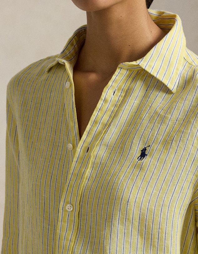 Polo Ralph Lauren - Classic Fit Striped Linen Shirt