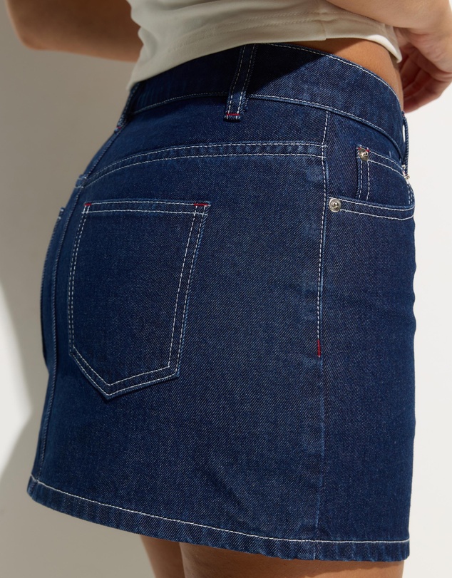 Dazie - Doyle Denim Mini Skirt