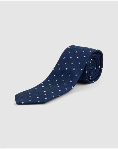 Tarocash - Glenbrooke Spot Silk Tie