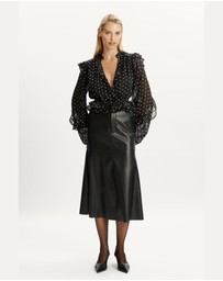Bardot - Kindra Vegan Leather Skirt