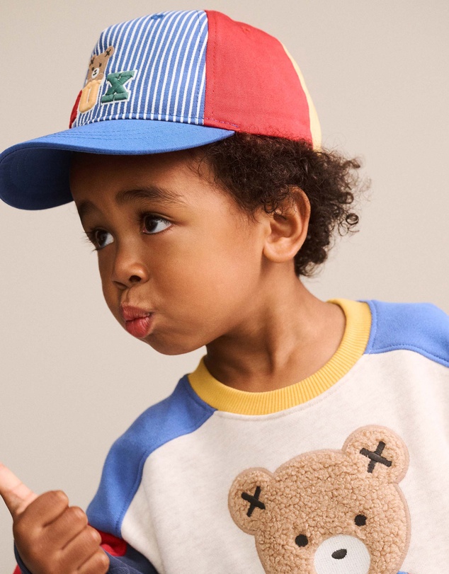 Huxbaby - 3D Hux Stripe Spliced Hat