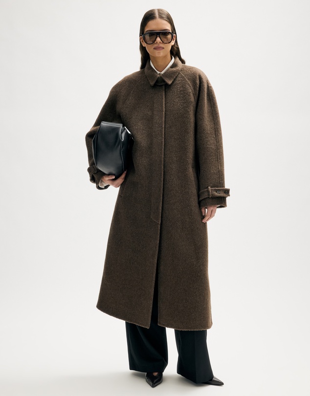 Minima Esenciales - Rafe Double Faced Wool Coat