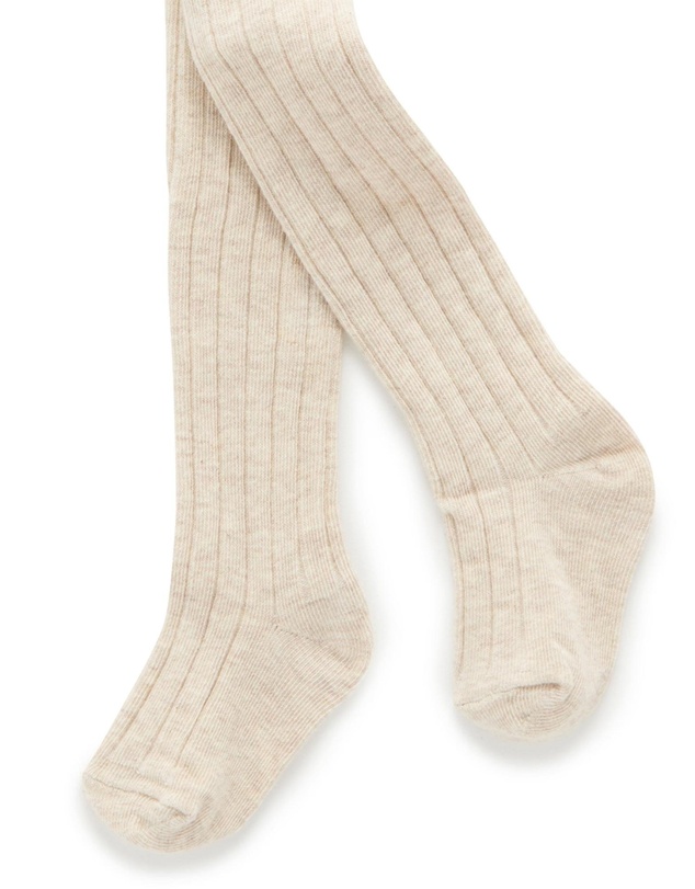Purebaby - Rib Tights - Kids-Babies