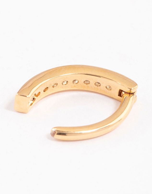 Lovisa - Gold Plated Surgical Steel Curved Belly Ring