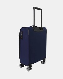 Pierre Cardin - Pierre Cardin 55cm Soft Water-Repellent Cabin Carry-On Spinner