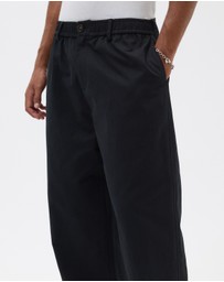 AERE - Organic Cotton Barrel Leg Pants