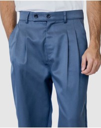 Justin Cassin - Mooney Button Cropped Pants