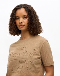 Superdry - Embossed Vintage Logo Relaxed Tee
