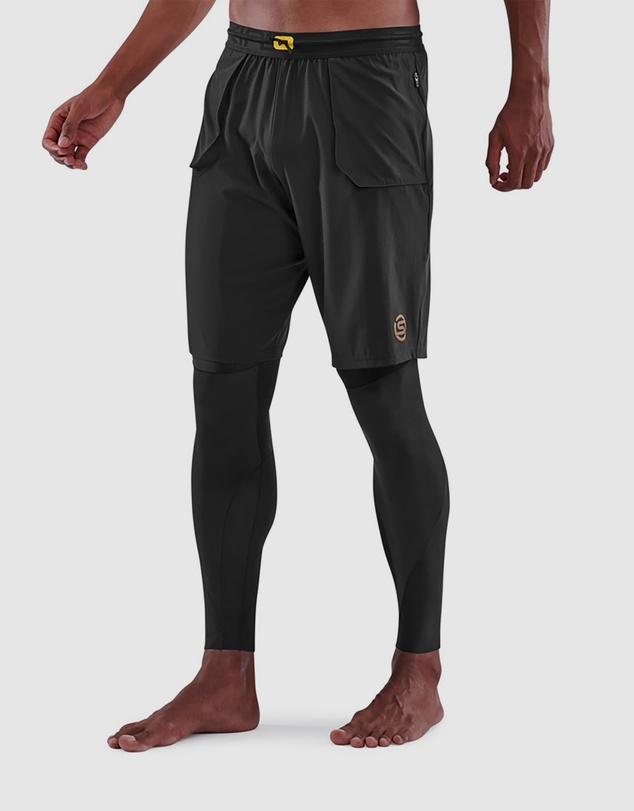 SKINS - SKINS Compression Men's Series-5 Activewear Long Tight T&R Black