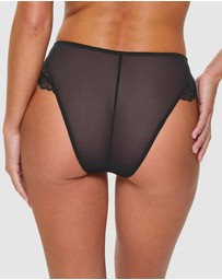 Ann Summers - Sexy Lace High Waisted Brazilian Briefs