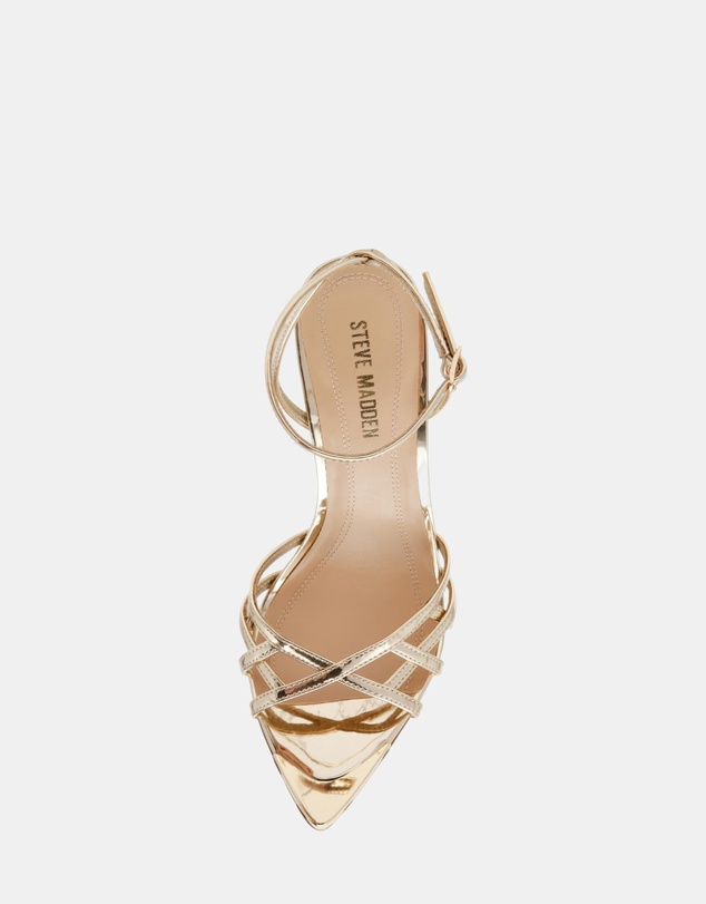 Steve Madden - Sensation Gold Heels