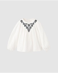 M.N.G - Collar Blouse - Babies-Kids