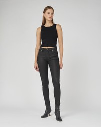 DRICOPER DENIM - Lauren Coated Jeans