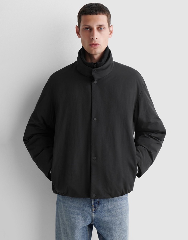 COS - Padded Funnel-Neck Down Jacket