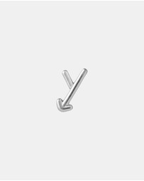 Karen Walker - Y Initial Love Letter Stud