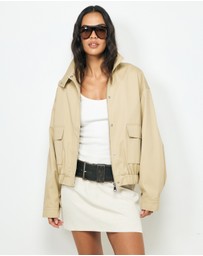 AERE - Ines Funnel Neck Bomber