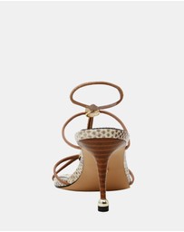 Steve Madden - Ramos Natural Snake Heels