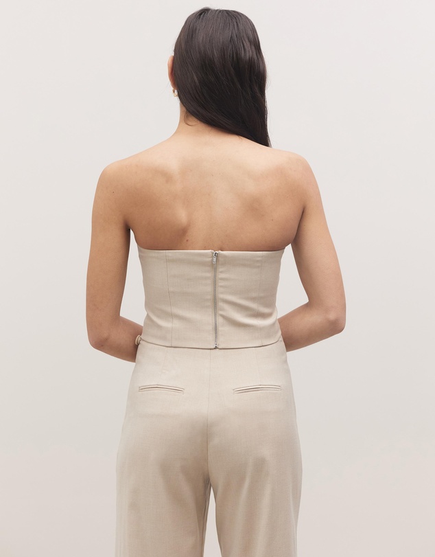 Minima Esenciales - Rhea Strapless Top