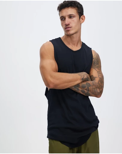 Surrounded By Ghosts - The Homilite Rib Knit Muscle T-Shirt