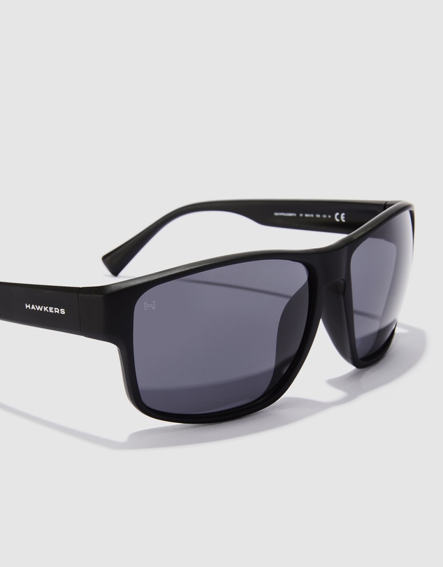 Hawkers Co - Black Black Dark Faster Raw Sunglasses for Men and Women UV400