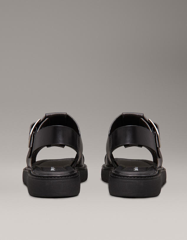 Calvin Klein - Leather Fisherman Sandals
