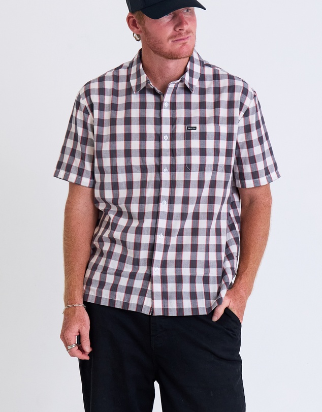 Brixton - Cru Plaid Short Sleeve Woven