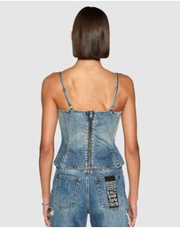 Ksubi - ATHENA BUSTIER AGED