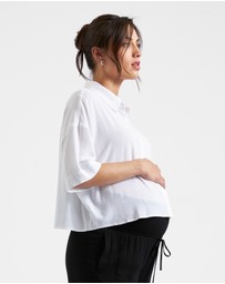 Ripe Maternity - Farrah Crop Shirt